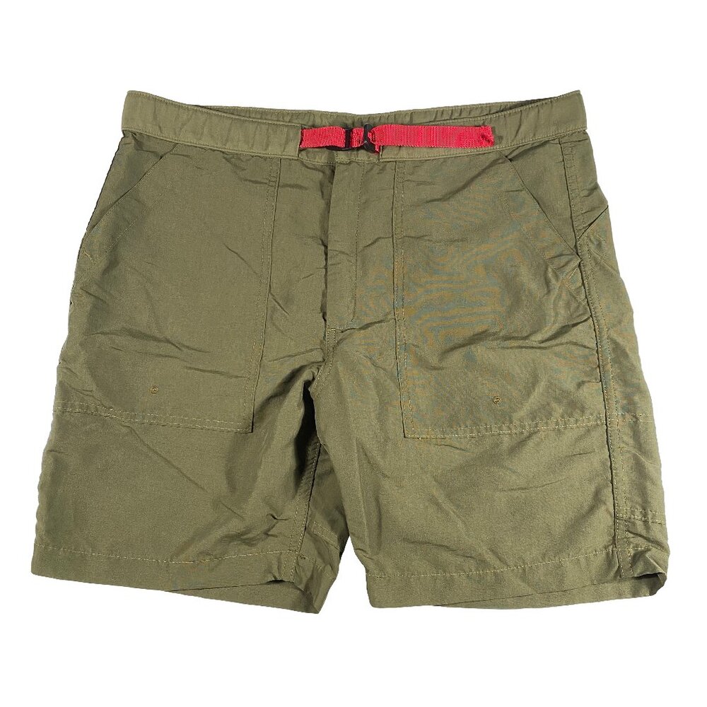Topo Designs Belted Mountains Shorts Size XL 36x7 Green